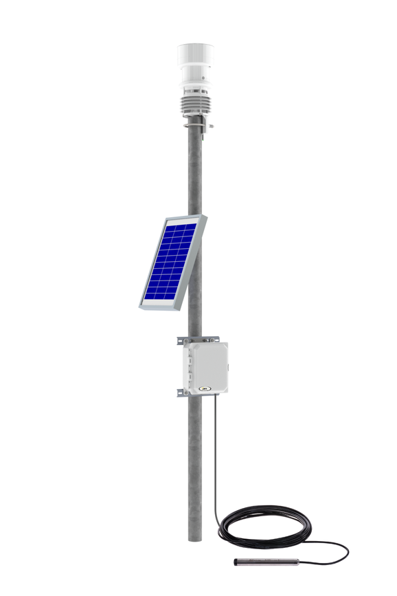 Urban Flood Warning Station, Ott PLS 500, Lufft WS401