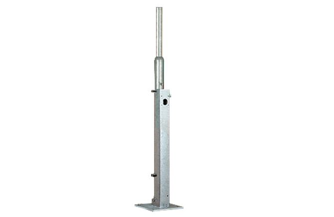 Lufft Mast, hot-dip galvanized, tiltable, 4.5 m