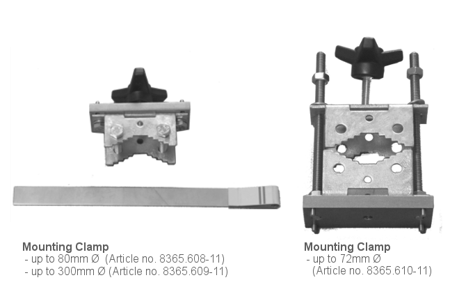 Lufft Mounting Clamp, Stainless Steel