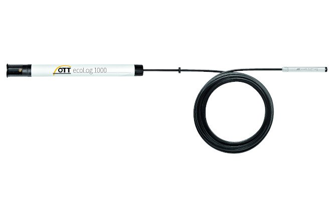 OTT ecoLog 1000, Measuring Range 0-13 ft (0-4 m) with 26 Ah Battery