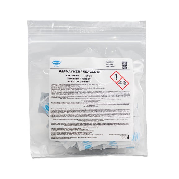 Chromium 1 Reagent Powder Pillows, pk/100