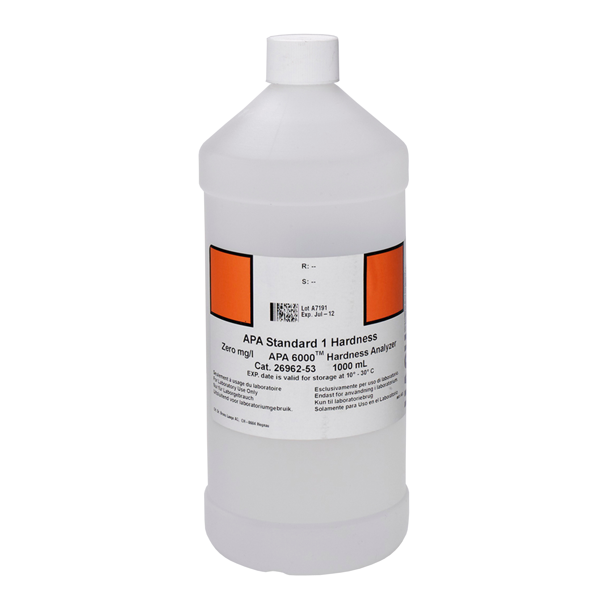 APA6000 Hardness Reagent 1, Indicator Solution (Calmagite APA6000 Hardness Reagent 1, Indicator Solution (Calmagite