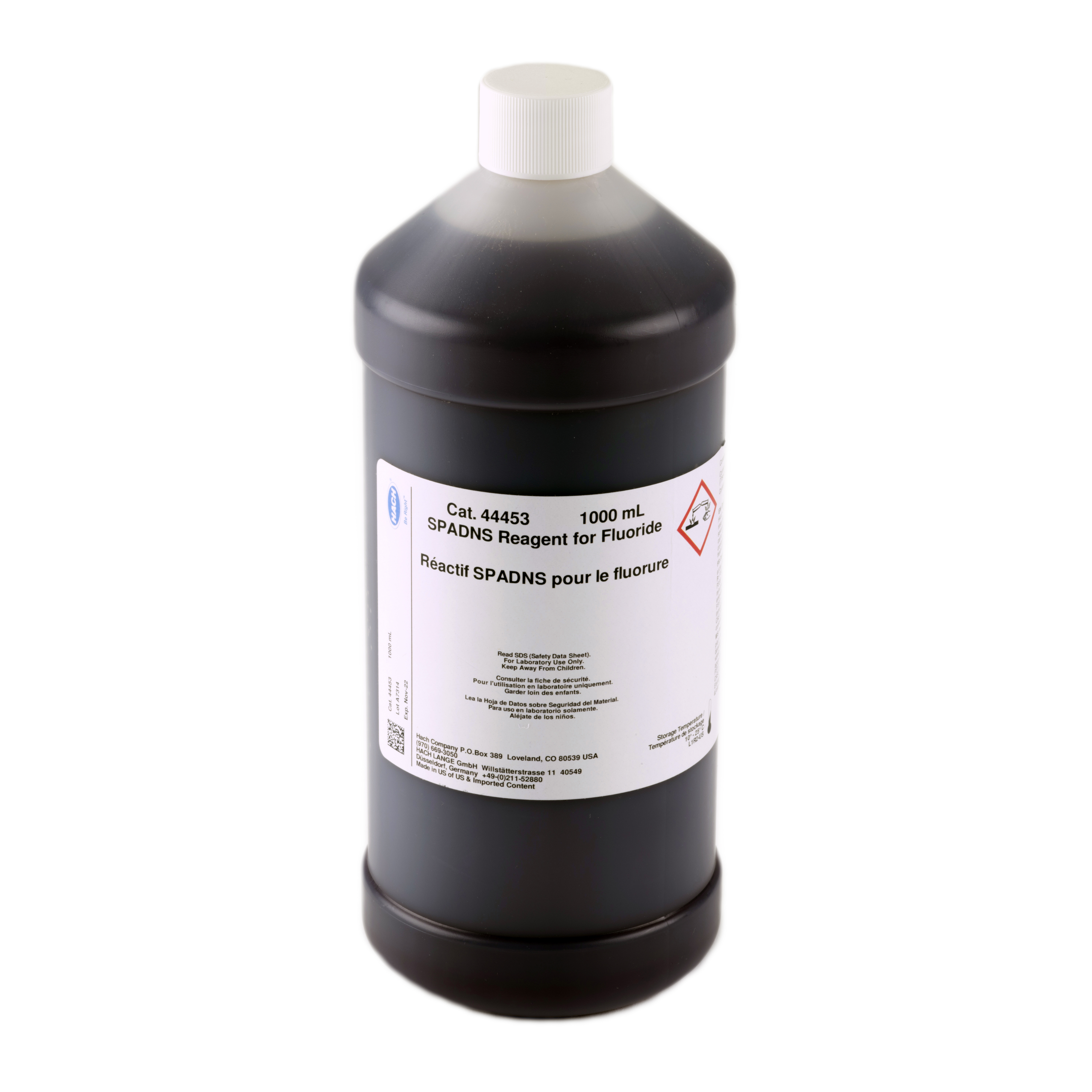 SPADNS 2 (Arsenic-free) Fluoride Reagent Solution, 500 mL