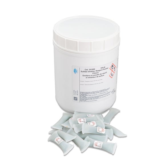 Sulfide Inhibitor Reagent Powder Pillows, pk/100