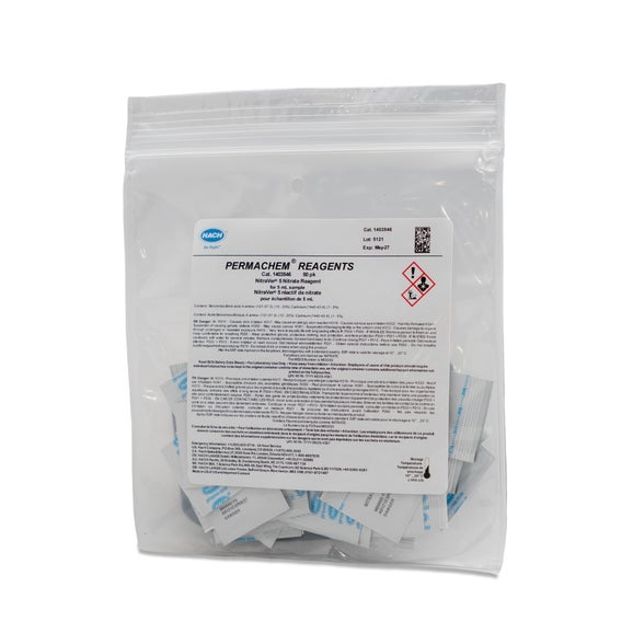 Reagent powder pillows, NitraVer 5, nitrate, 5 mL, pk/50