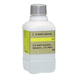 NaCl solution 2%, 250 mL for Luminescentbacteria test