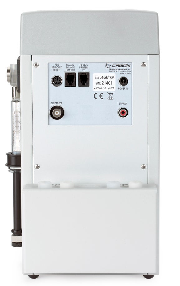 TitraLab Automatic Karl Fischer titrator for moisture content determination