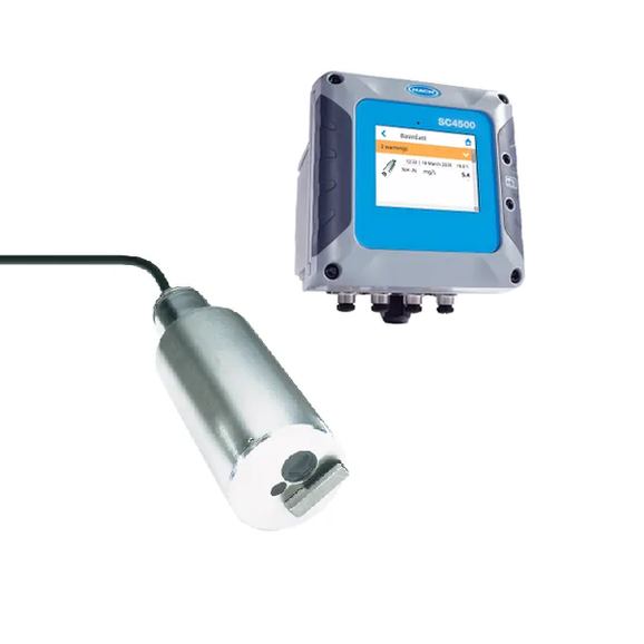 Solitax hs-line sc Turbidity (0.001-4000 NTU) & Suspended Solids (0.001 mg/L-500 g/L) Immersion Probe, SS, Wiper, with SC4500