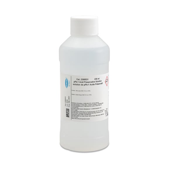 pPb-1 Acid Preservative Solution, 236 mL