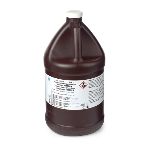 Phenylarsine Oxide (PAO) Standard Solution, 0.00564 N, 3.78 L