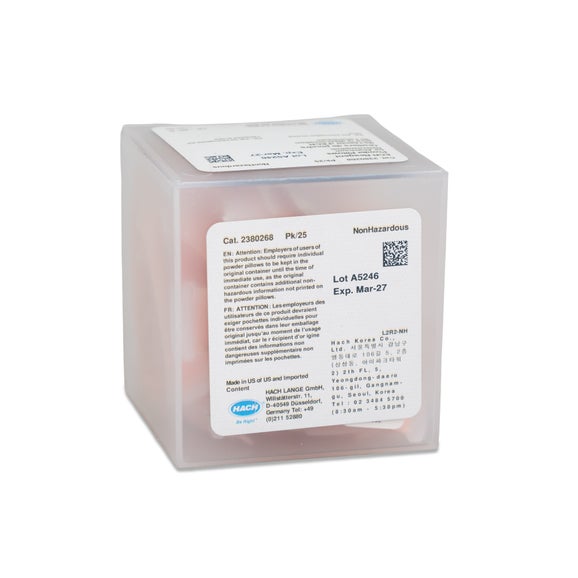 ECR Reagent Powder Pillows, 50 mL, pk/25