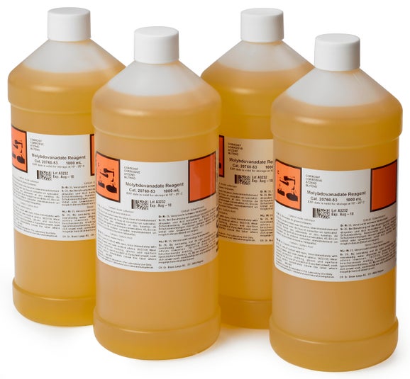 Molybdovanadate Reagent, 1000mL, 4 bottles