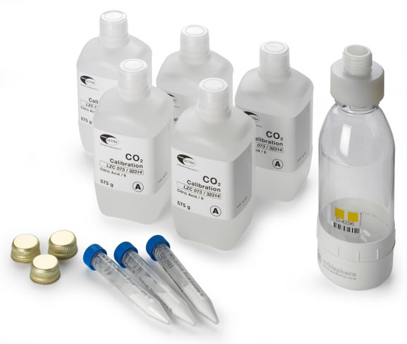 CO2 calibration starter kit, 3-8g/kg