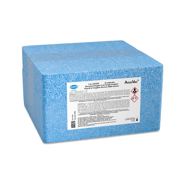 Dissolved Oxygen Reagent Accuvac Ampules, 6-800 µg/L O₂