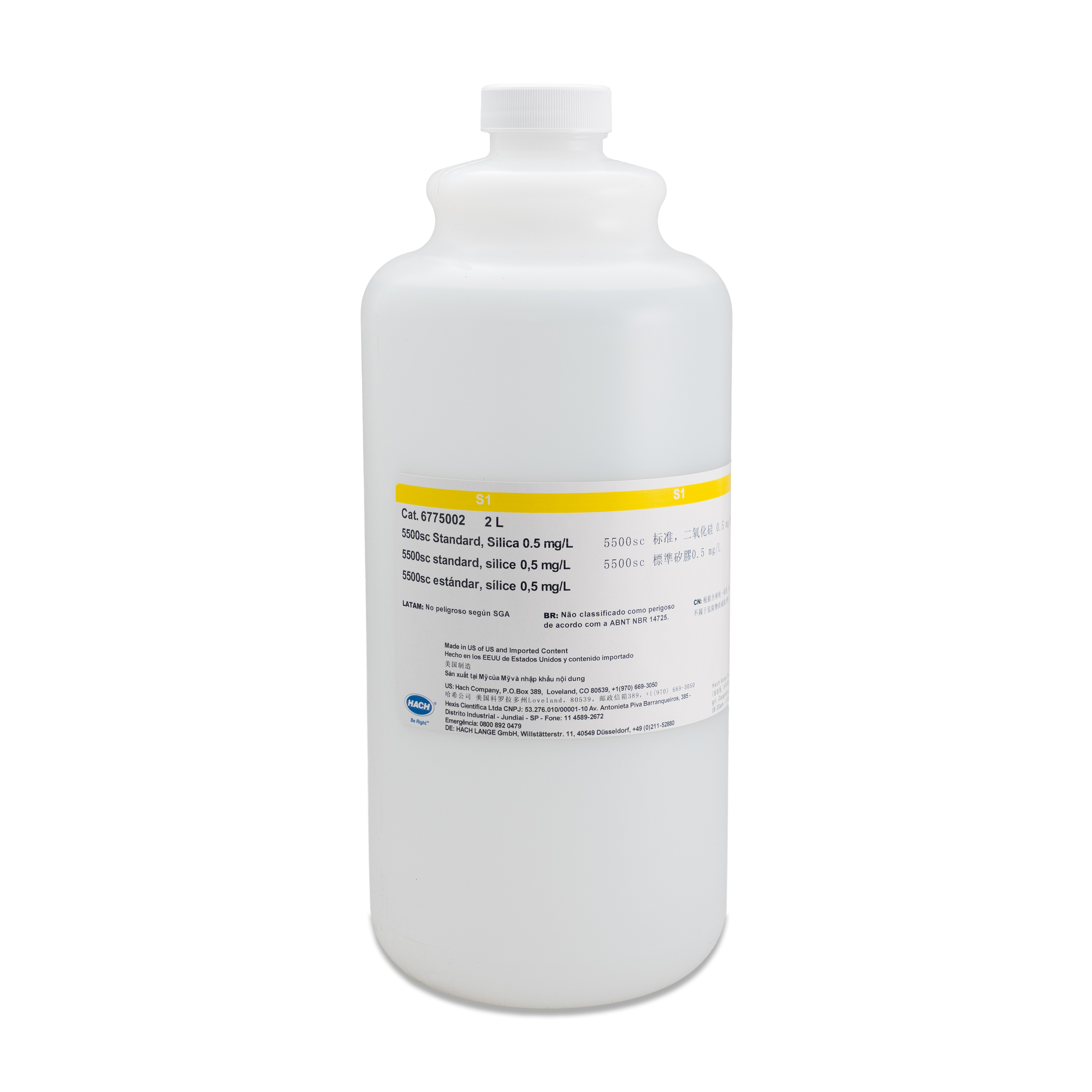 5500 sc & Polymetron 961x sc Chemistry/Reagents | Hach SEA