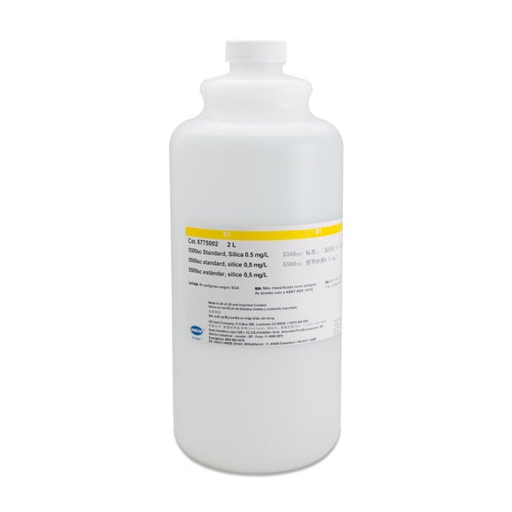 Standard 1 Silica, 2 L, for 5500sc Silica Analyser
