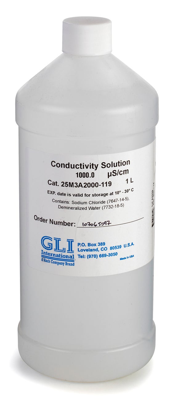 Conductivity Solution: 100-1,000 µS/cm, 1 L