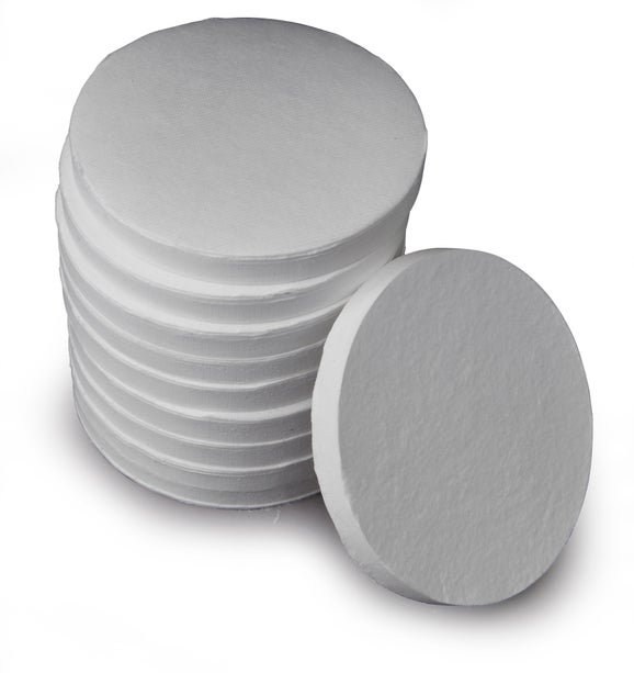 Glass Fiber Pads for Moisture Analysis, 200/bx