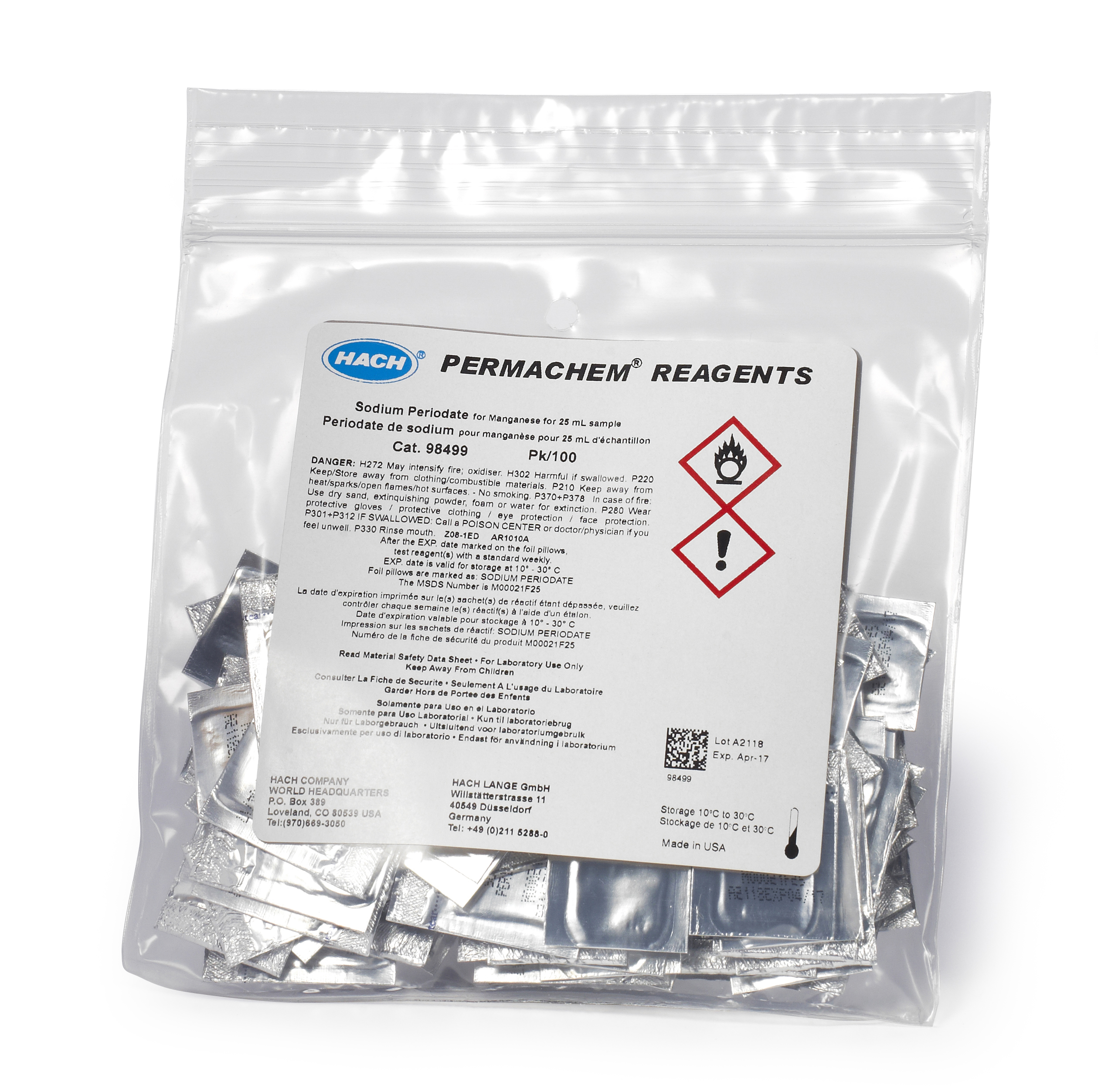 Sodium Hydroxide Digital Titrator Cartridge, 3.636 N | Hach