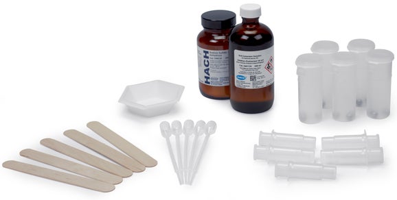 Refill for soil extraction test kit