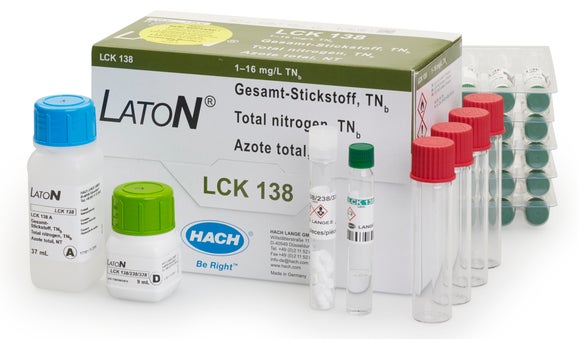 Laton Total Nitrogen cuvette test 1-16 mg/L TN, 25 tests