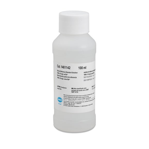Barium Standard Solution, 1000 mg/L as Ba (NIST), 100 mL