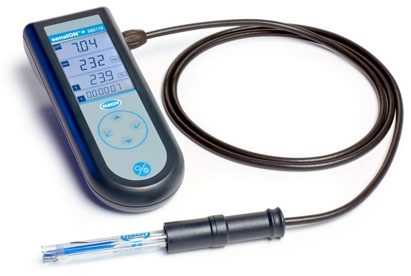 Sension+ MM110 Portable Multi-Parameter Meter, Field Kit with Multi Sensor for pH and ORP