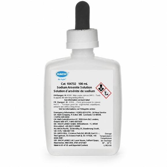 Sodium Arsenite Solution, 5.0 g/L, 100 mL