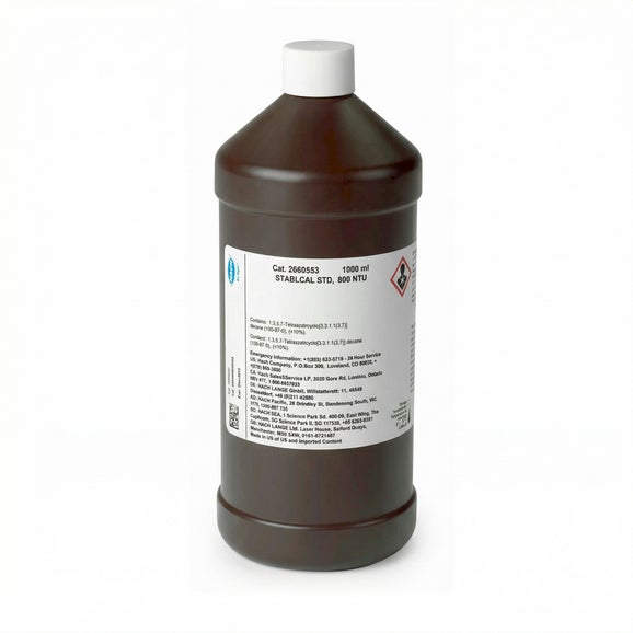 Stablcal Stabilised Formazin Turbidity Standard, 800 NTU, 1000 mL