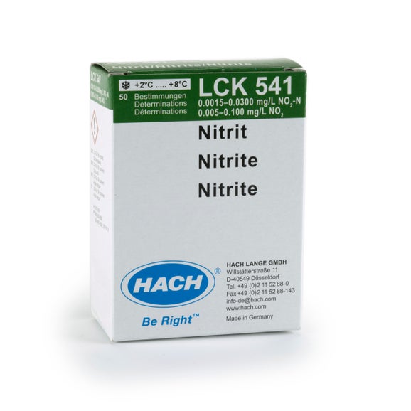 Nitrite trace cuvette test 0.0015-0.03 mg/L NO₂-N, 50 tests