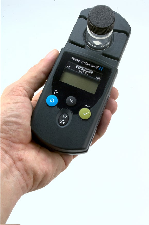 POCKET Colorimeter II Fixed wavelength 528 nm