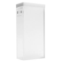 Sample cell, 20 mm rectangular Quartz glass, 1 pcs