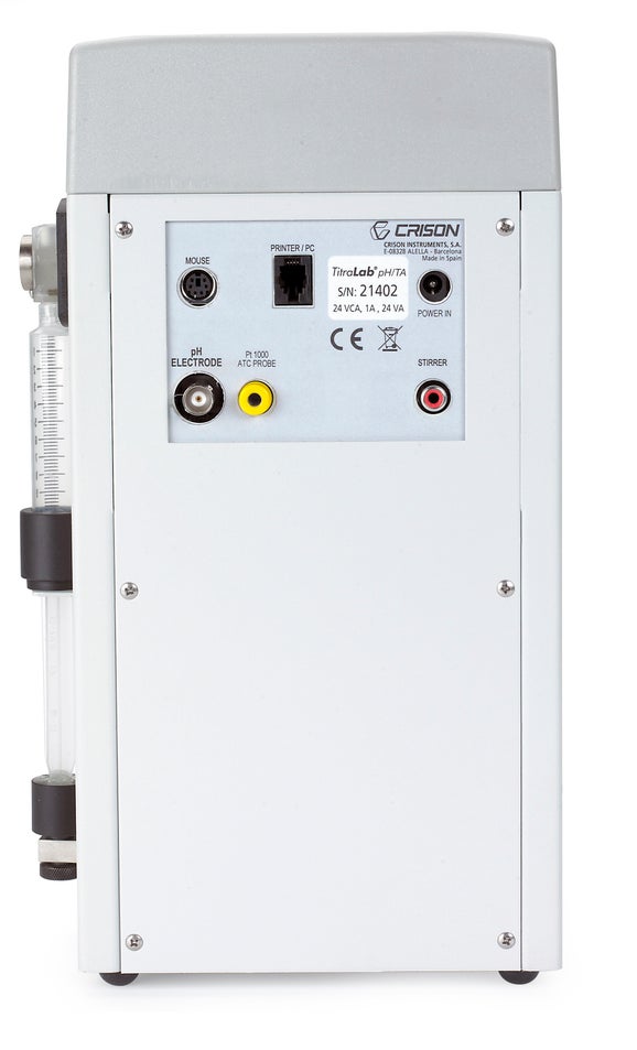 TitraLab Automatic titrator for pH & total acidity in tomato sauce