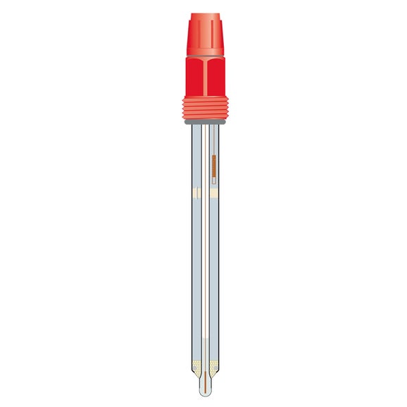 pH electrode 5330, gel electrolyte, PTFE diaphragm, 0-100 ºC, 5 bar, S8 screw head