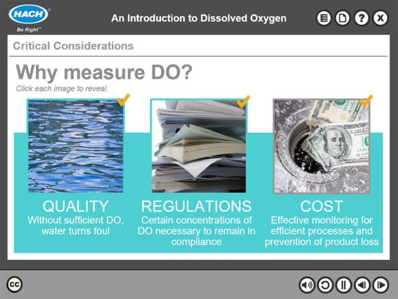 Introduction to Dissolved Oxygen (DO) Online Course