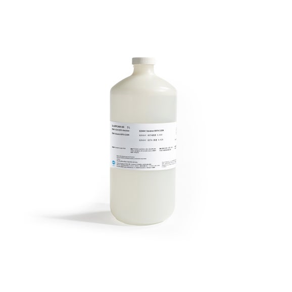 EDTA solution for EZ4041 Total Hardness Analyzer, 0.01 M, 2 L