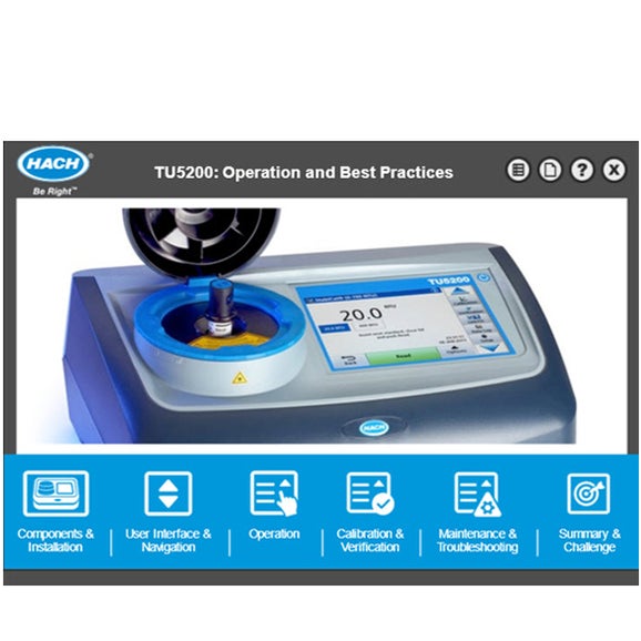 TU5200 Laboratory Laser Turbidimeter Online Course