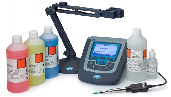 HQ440d Benchtop Meter Package with PHC108 pH Ultra Electrode