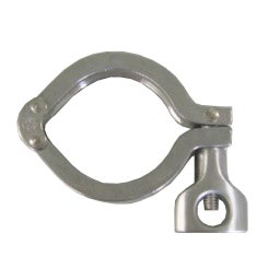 Clamp 2-parts, with screw type clampe for TriClamp mounting