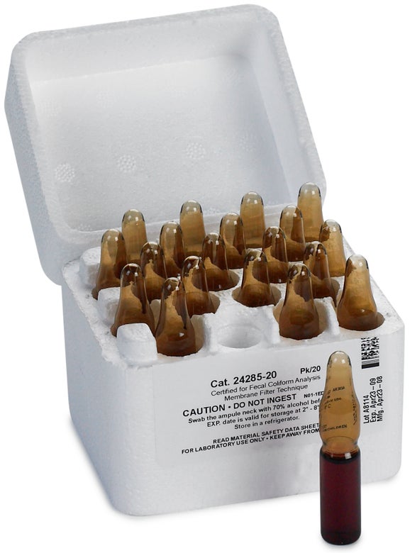 m-FC / rosolic acid broth, 2 mL ampules (glass), 20 pieces