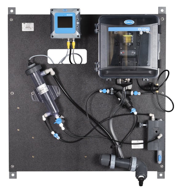 Dual Parameter Monitoring Panel with SC4500, CL17sc and digital pH Sensor