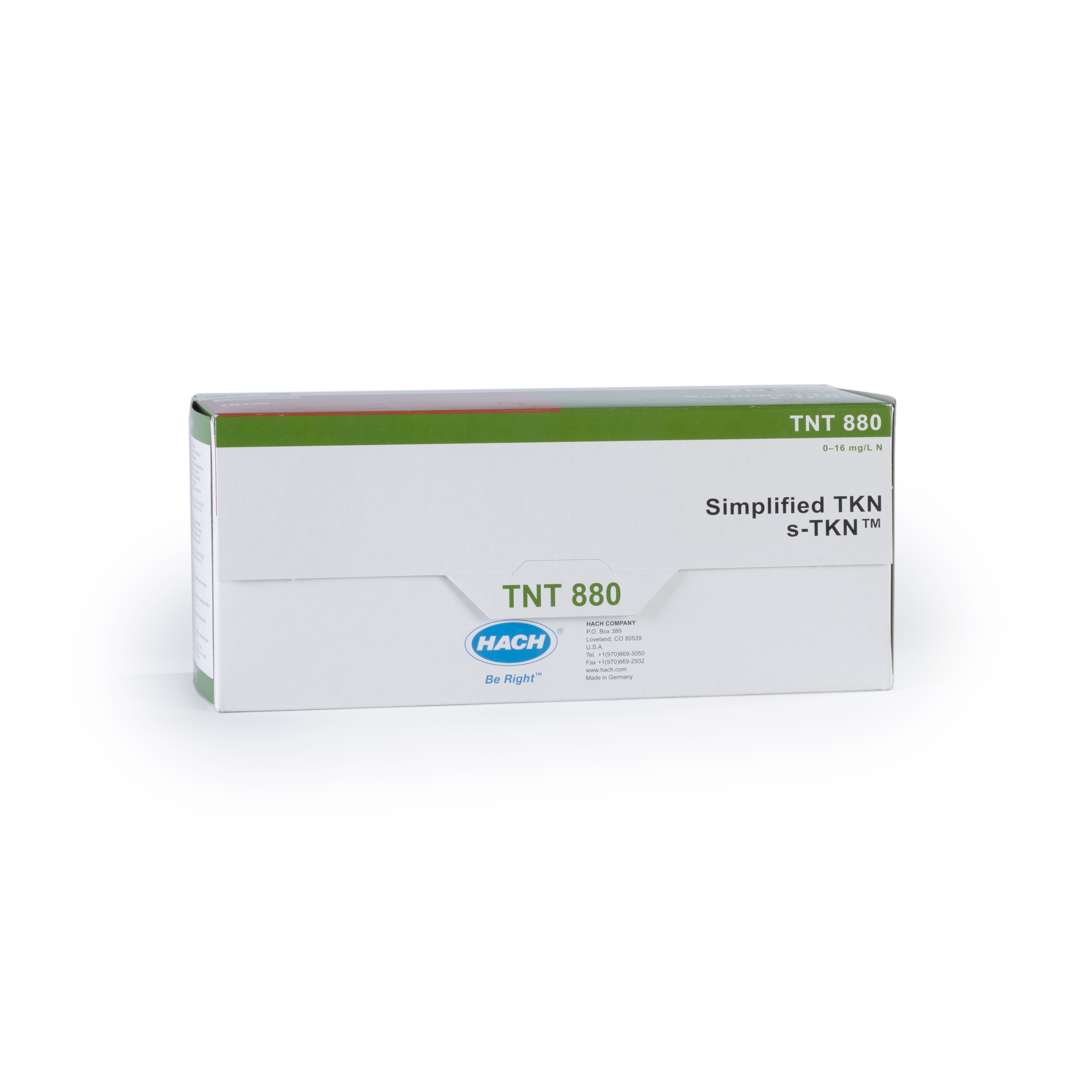 Total Nitrogen Reagent Set, LR, TNT | Hach