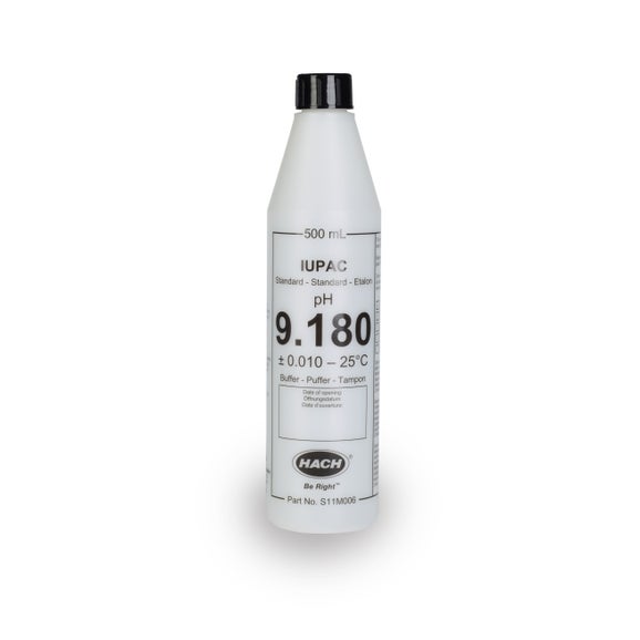 pH 9.180 Certified Reference Material CRM Buffer Standard Solution, IUPAC, 500 mL