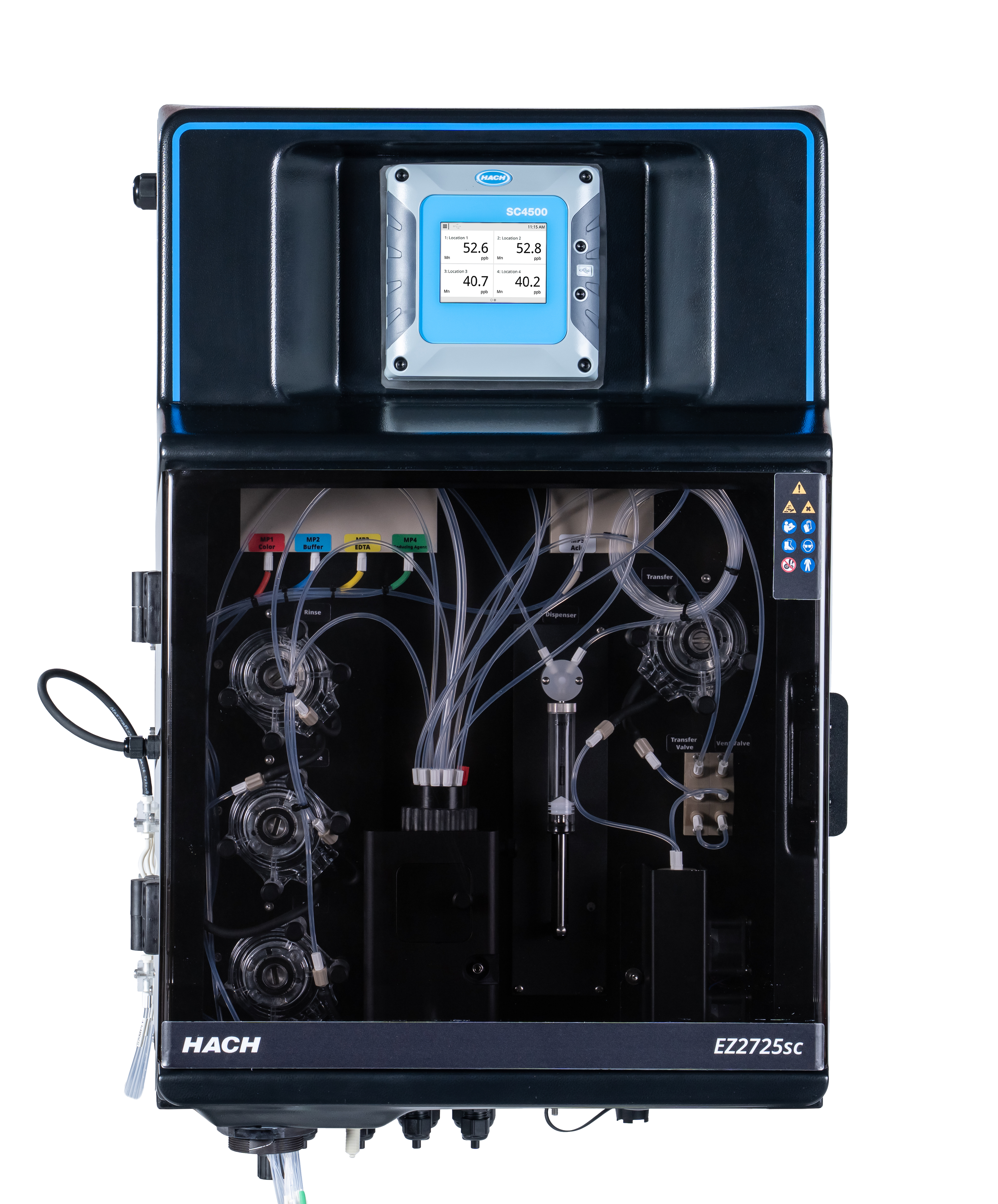 EZ Analyzer with SC4500 Front View with screen