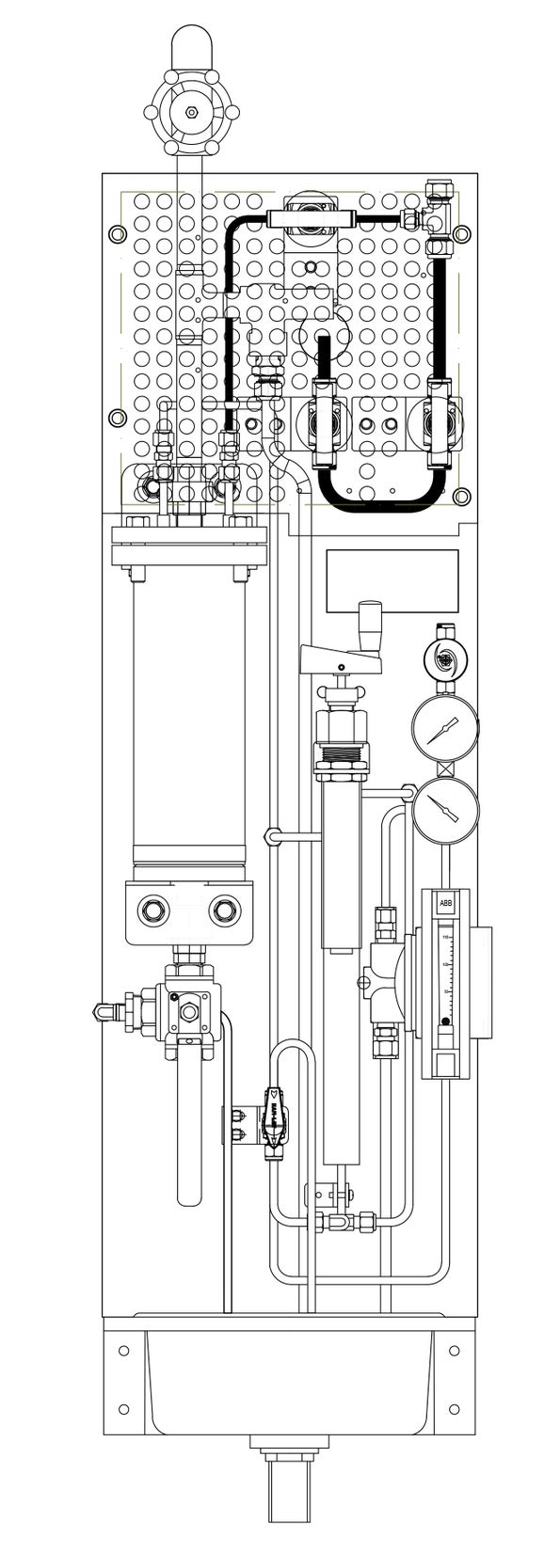 Standard Single Analyser SWAS Panel, ˂303 bar, 540 °C
