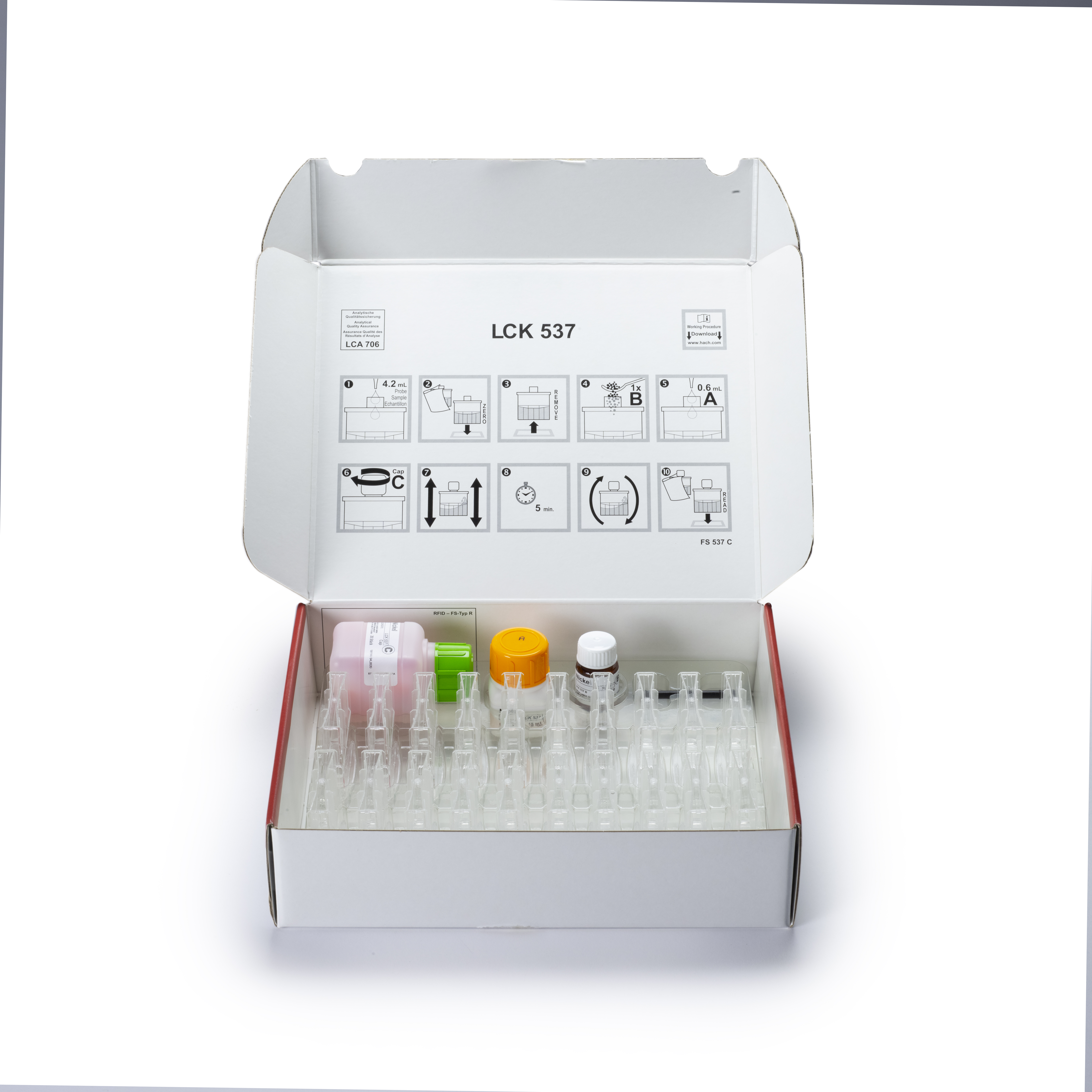 Nickel trace cuvette test 0.05-1.0 mg/L Ni, 20 tests | Hach UK