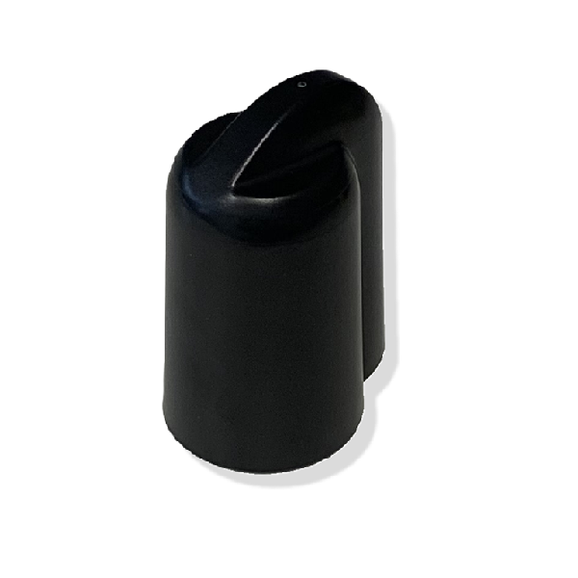 End cap black for 40 mm mounting pipes (solids, nutrients, organics)