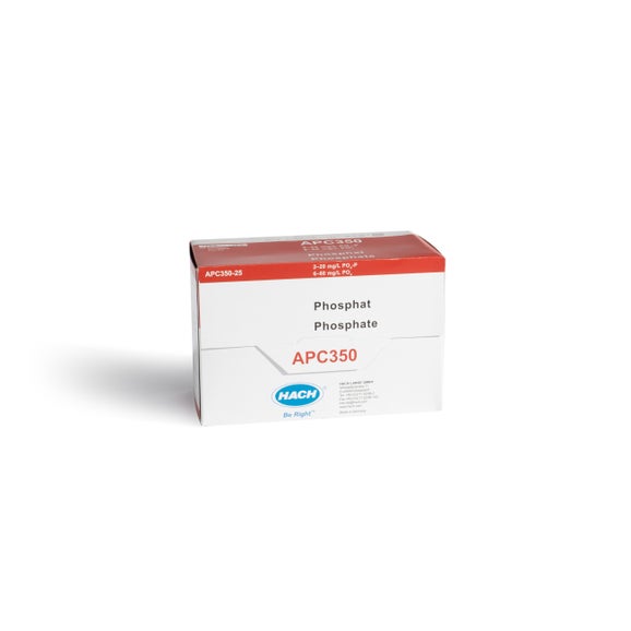 Phosphate (Ortho/Total) cuvette test, 2-20 mg/L, for AP3900 Laboratory Robot