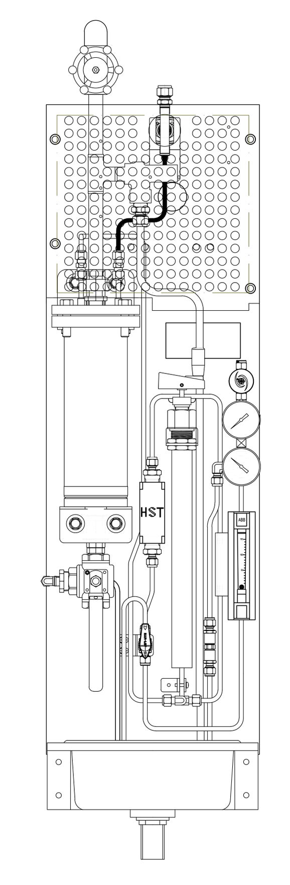 Standard Single Analyser SWAS Panel, ˂207 bar, 540 °C
