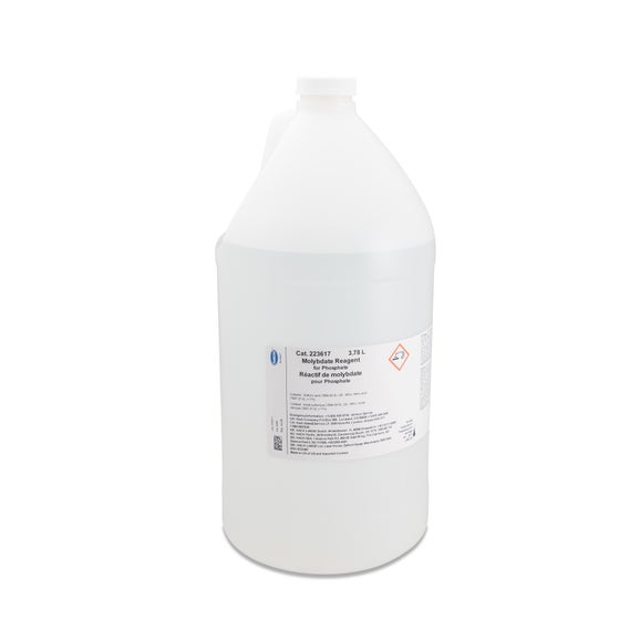 Molybdate Reagent for High Range Phosphate, 0-20 mg/L, 3.78 L